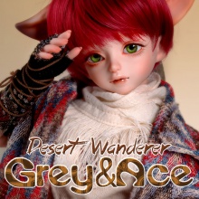 【sold out】SOOM 4分Grey & Ace风狐 – Desert Wanderer