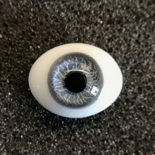 【现货】塔林眼 10MM 船型玻璃眼 grey