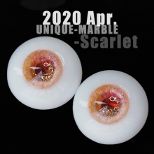 【代购】ED眼 Unique Calendar限定2020_Apr-Scarlet 超小虹膜